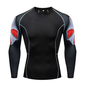 Custom Made Rash Guards High Quality <b>Men</b> Rash Guard Sublimation Printed Rash Guard High Quality Short Sleeve <b>Men</b> <b>Swimming</b> - Product Image 6