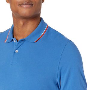 Nueva Llegada, Camisetas Polo Deportivas de Alta Calidad para Hombre, Suaves, Cómodas, de Corte Relajado, Color Sólido, Logotipo Personalizado, Transpirables - Product Image 4