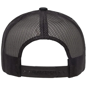 Casquette de baseball style hip-hop en maille filet avec broderie 3D de tournesol imprimé en coton, 5 panneaux, sublimation, pour la vente en gros - Product Image 4