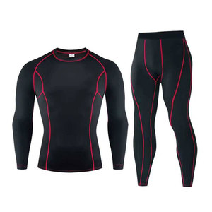<b>Cheap</b> Rate Good Quality Compression Suits Professional Made Gym Workout Men Active Wear Compression Sets - Product Image 1