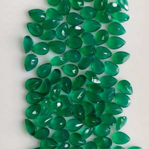 Ónix Verde Natural 7x5MM Corte Princesa Octogonal, Gema Suelta de la Mejor Calidad para Joyería, Gemas de Red Mountain - Product Image 5