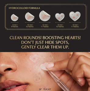 รีอูโซลแผ่นปิดจุดด่างดำไฮโดรคอลลอยด์ผสมคอลลาเจนสูตร AC ซิก้าสำหรับดูแลปัญหาผิวแผ่นไฮโดรเจลรูปทรงกลม41ชิ้นเหมาะสำหรับทุกสภาพผิว - Product Image 1