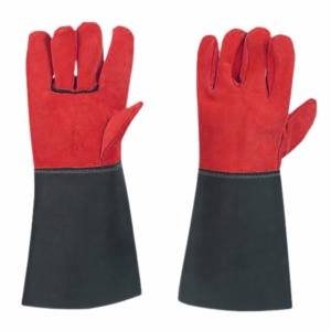 CAPTAIN INDUSTRY, Nuevos Guantes de Soldadura de Cuero Vacuno Hechos a Medida, con Logotipo, Antideslizantes, Impermeables, de Dedo Completo, para Uso en Exteriores - Product Image 5