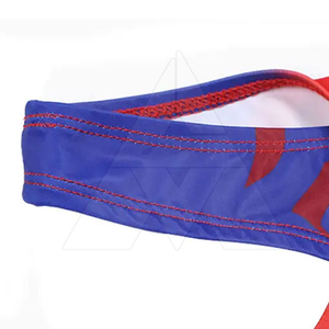 เสื้อกล้ามมวยปล้ำผ้าโพลีเอสเตอร์ทำแห้งเร็ว - Product Image 5