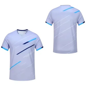 Camiseta de Tenis de Manga Corta Transpirable de Secado Rápido para Hombre, Último Modelo, Diseño Personalizable, Alta Calidad, 100% Poliéster, Venta al Por Mayor - Product Image 5