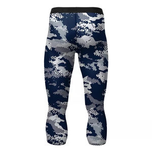 Pantalones de Compresión Largos Ajustables de Secado Rápido Hechos a Medida 2026 para Hombre, Leggings Elásticos para Gimnasio y Fitness, Venta al por Mayor OEM para Adultos - Product Image 5