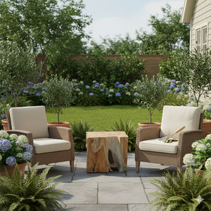 Table d'appoint carrée moderne et artistique en racine de teck massif durable, table basse/tabouret en bois naturel pour la décoration intérieure – Vente en gros - Product Image 3