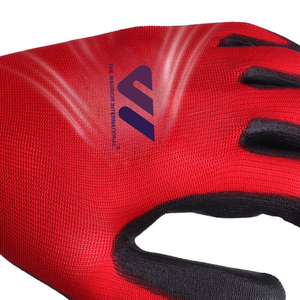 Polyester Knit Nitrile PU Coated Safety <b>Gloves</b> Breathable Lightweight Work <b>Gloves</b> for Industrial Automotive and Daily Tasks - Product Image 2