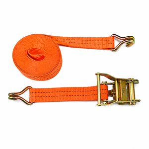 Industrial Grade Ratchet Tie Down Strap Polyester 38mm 2000kg Abrasion Resistant Truck <b>Cargo</b> Lashing OEM ODM Service - Product Image 6
