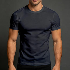 T-shirt pour homme, coupe classique, col rond, respirant, 100% coton, confortable, streetwear décontracté, mode américaine - Product Image 3