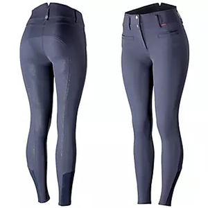 Pantalons d'équitation pour femmes sur mesure avec patchs aux genoux pour une sécurité accrue, pantalons d'équitation en vente - Product Image 1