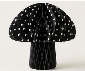 Ornement en papier imperméable en forme de champignon pour bébé, fabriqué à la machine, découpé au laser, électroplaqué, de haute qualité, décoration suspendue moderne, cadeau artisanal - Product Image 5