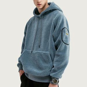 Sweat à capuche 100 % coton pour homme, avec poche, séchage rapide, personnalisable, meilleur prix, design sur mesure, en vente - Product Image 2