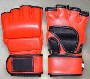 ถุงมือ MMA แบบมืออาชีพ โลโก้สั่งทำได้ หนัง PU คุณภาพสูง เป็นมิตรต่อสิ่งแวดล้อม ระบายอากาศได้ดี ปิดด้วยแถบตีนตุ๊กแก XERET SPORTS MMA-002 กันลื่น - Product Image 1