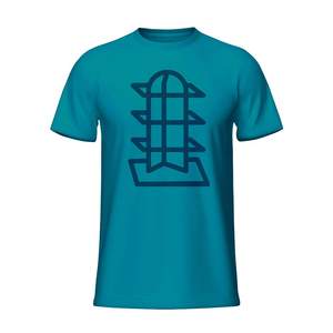 Camiseta de cuello alto y corte holgado para hombre, venta al por mayor, diseño personalizado, impresión de logotipo, crea tu propia marca de ropa - Product Image 5