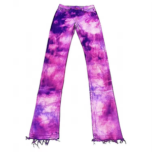 EDGE DENIM - Jeans de Mezclilla Vintage con Diseño Personalizado para Hombre, Lavado Tie Dye - Product Image 2
