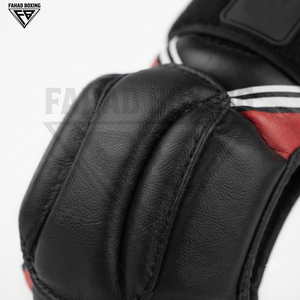 Équipement de boxe FAHAD, service OEM ODM, protection des coudes en cuir PU durable, réglable, antichoc, léger, protection moyenne à haute intensité - Product Image 5