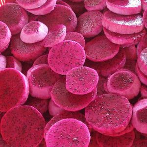 Cubos de Pitaya Congelados IQF, Trozos de Fruta Tropical, Paquete a Granel de Vietnam para Smoothies, Postres y Adornos de Repostería - Product Image 2