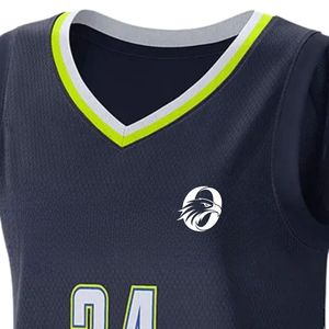 <b>Navy</b> Green Basketball Jersey for Men Sleeveless Team Sportswear Uniform Lightweight Breathable Athletic Shirt Training Game - Product Image 5