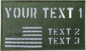Metal Effect Laser Engraved Patches Luxury Brand <b>Label</b> for Jackets and <b>Shoes</b> Wholesale Price Vintage Style Logo Custom - Product Image 2