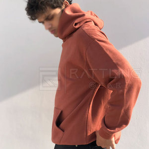 Sweats à capuche surdimensionnés décontractés pour hommes en une-en-trois couleurs Nouveau design 100% coton Vêtements de mode d'hiver grande taille - Product Image 3