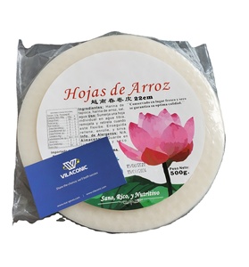 Papel de Arroz Seco Blanco de 22 cm de la Marca Three Ladies, Vietnam, 12 oz, Sin Gluten, Natural, Sin OMG, Cosecha 2026, Fresco/Primavera - Product Image 5