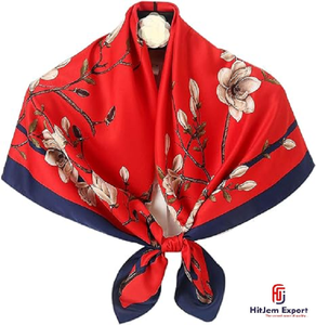 Premium Printed Long <b>Scarf</b> Soft Fabric Custom Logo Head <b>Scarf</b> White Label OEM ODM Textile Manufacturer Bali Export - Product Image 5
