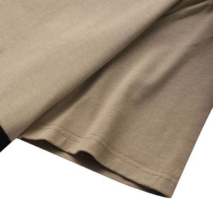 เสื้อยืดผ้าฝ้ายถัก เนื้อผ้าเรียบเนียน สวมใส่สบาย เสื้อผ้าลำลองทันสมัย - Product Image 2