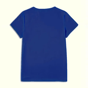 Camiseta de Algodón para Mujer, Bordado de Logotipo Personalizado, Estilo Urbano, Tejido Sólido Transpirable, Corte Holgado, Exportador al por Mayor - Product Image 2