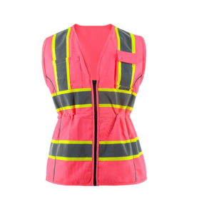 Chaleco de Seguridad de Alta Visibilidad de Primera Calidad, Reflectante, para Trabajo, Construcción y Uso Exterior - Product Image 2