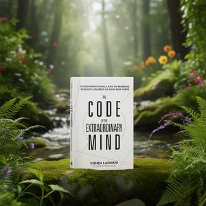 The <b>Code</b> of the Extraordinary Mind by Author Vishen Lakhiani Paperback Custom Softcover <b>Book</b> Printing - Product Image 2