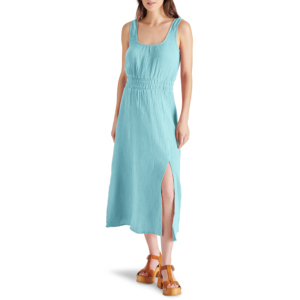 Vestido Casual para Mujer, Ropa de Calle, Estilo Profesional, Traje de Verano para Negocios, 100% Algodón, Transpirable, Lavable, con Cremalleras, Largo hasta la Rodilla - Product Image 1