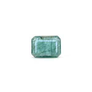 Natural Zambian Emerald 12.75 Carat Loose Gemstone Emerald Cut for Fine Jewelry - Product Image 1
