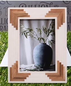 Cadre en bois et résine personnalisé de qualité supérieure, fait main, pour décoration murale ou de table - Product Image 4