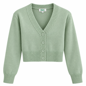 Suéter Largo de Cachemira y Lana Tejida para Mujer, Estilo Casual para Otoño - Product Image 1
