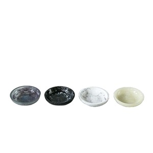 Tazones Minimalistas de Cerámica Pulida, Platos Redondos para Servir Dulces y Bocadillos en Fiestas, Días Festivos, Hogar, Hotel y Bar - Product Image 1