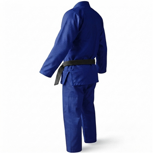 Uniformes de karaté unisexes OEM 240g 100% polyester légers, respirants, antibactériens, écologiques, durables, haute performance - Product Image 2