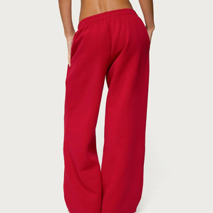 OEM Custom High Quality Double Waist Sweatpants With 100% Thick Cotton Fleece Customized Colors and Logos Sweatpants for Men - Product Image 6