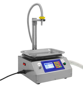 Esta pequeña máquina llenadora de líquidos totalmente automática es adecuada para llenar aceite comestible, aceite de motor, aceite lubricante y detergente para ropa. - Product Image 4