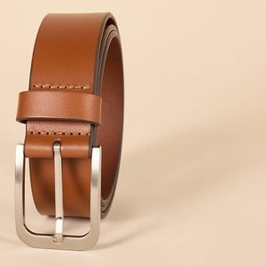 Cinturones de Cuero Genuino para Hombre, Diseño Moderno y Reversible, con Hebilla Giratoria Innovadora, Cinturón de Moda 2026 - Product Image 3