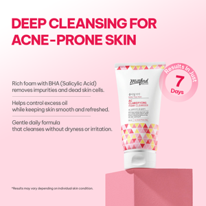 Nettoyant moussant clarifiant Millford AC 150ml Fabriqué en Corée Certifié CPNP Cosmétiques coréens - Product Image 3