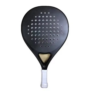 Proveedor Mayorista, Diseño Profesional Personalizado, Raquetas de Pádel Ligeras de Fibra de Carbono de Alta Calidad, Servicios OEM, Diamante Personalizado - Product Image 3