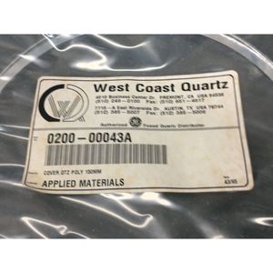 AMAT 0200-00043 ควอตซ์, ฝาครอบ, 6 นิ้ว, โพลี .40 - อุปกรณ์และอะไหล่เซมิคอนดักเตอร์ระดับโลกที่เชื่อถือได้ - Product Image 3