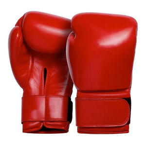 Gants de boxe en cuir bleu et jaune Econex Sports, antidérapants, à lacets, pour adultes, pour l'entraînement en salle de sport - Product Image 1