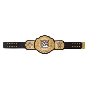 Ceinture de champion WWE, sangle noire premium avec design doré, titre personnalisable pour les fans et les collectionneurs, ceintures de haute qualité - Product Image 1