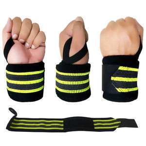 Premium Breathable Customizable High Quality Sports Wrist <b>Straps</b> for Weight Lifting with Padded Support - Product Image 6