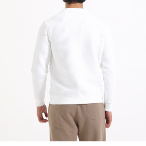เสื้อฮู้ดฮิปฮอปสำหรับผู้ชาย OEM เสื้อสเวตเชิ้ตผ้าฟลีซคอตตอน 100% พร้อมงานสกรีนพิมพ์ลายสำหรับผู้ชายแบบสั่งทำ - Product Image 1