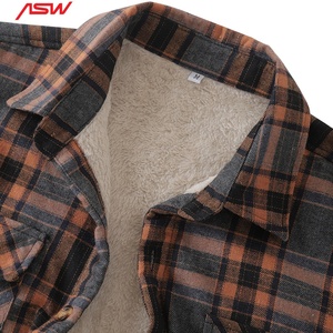 Chemise en flanelle pour hommes, couleur unie, haute qualité, pas cher, meilleur Design, matériau en coton, nouveau Design, personnalisé, bonne qualité - Product Image 3