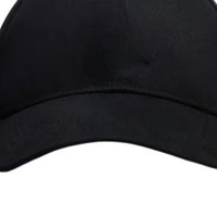 Casquette de baseball noire pour homme, couleur unie, visière incurvée, sangle réglable, chapeau de sport décontracté, broderie de logo personnalisée, vente en gros OEM