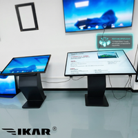 32-65 inç Android 11 4K Akıllı İnteraktif Dokunmatik Tahta 20 Noktalı IR Dokunmatik Ekran Duvara Monte Bilgi Kiosku (CMS özellikli)